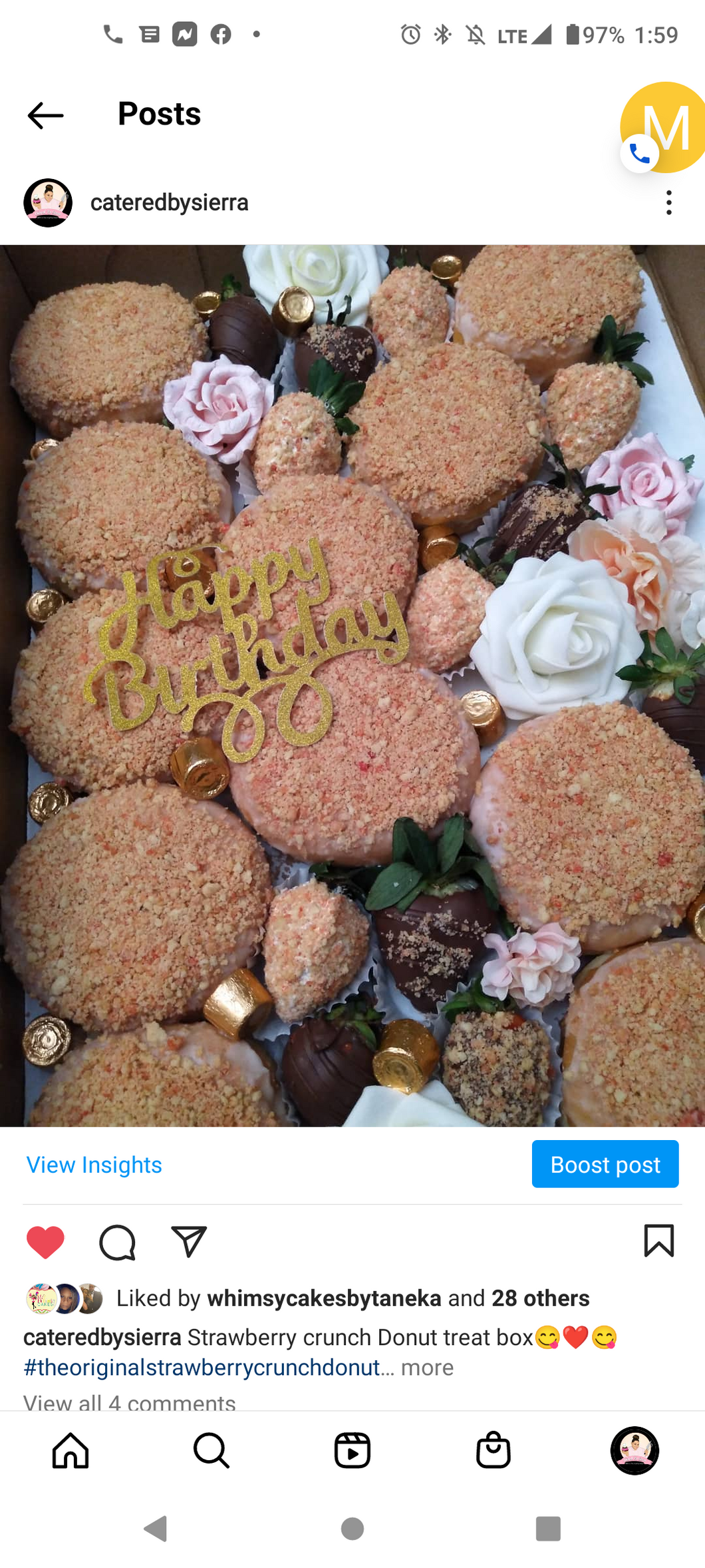 Donut treat Box